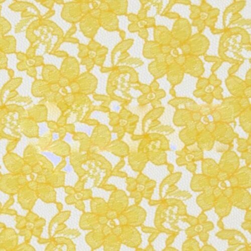 Raschel Lace Polyester Fabric - French Floral Lace, Aqua, 60" Width