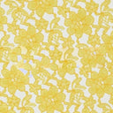 Raschel Lace Polyester Fabric - French Floral Lace, Aqua, 60" Width