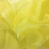1 Yard Fabric Collections Inc. Sparkle Crystal Sheer Organza, 60? Wide 100% Polyester Shiny Fabric