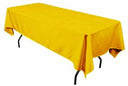 Mantel rectangular de poliéster 60x144 pulgadas – mantel duradero y reutilizable para bodas, fiestas, banquetes y eventos  
