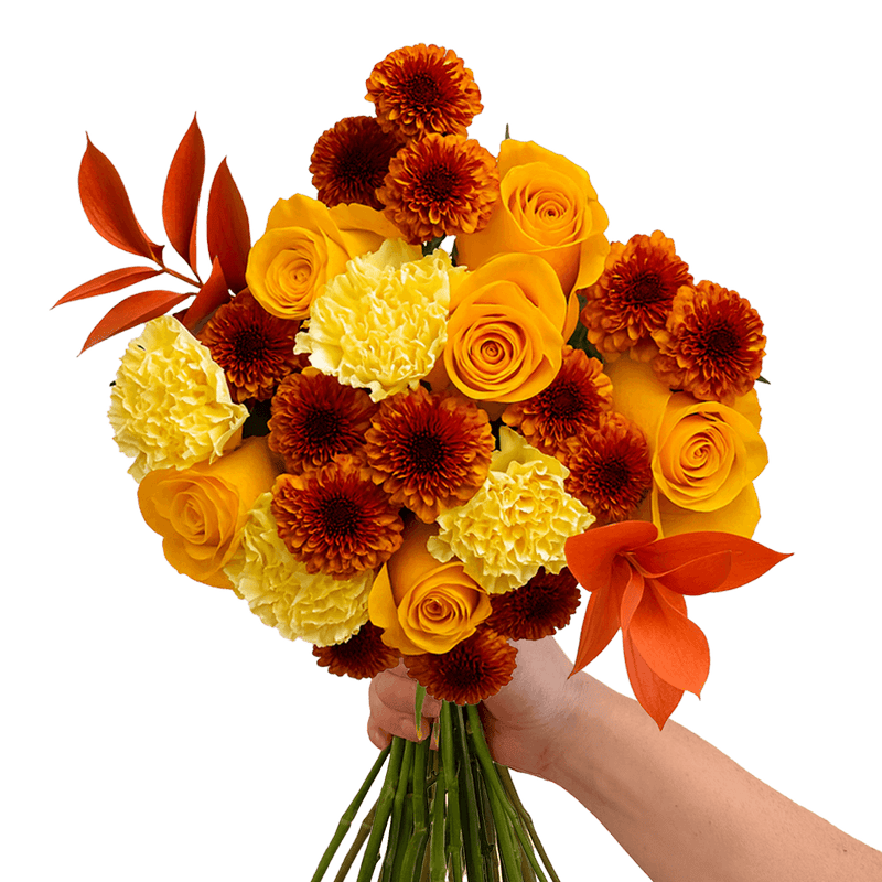 Fall Beauty Fresh Flower Bouquet Seasonal Floral Arrangement Pack