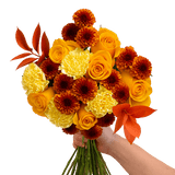 Fall Beauty Fresh Flower Bouquet Seasonal Floral Arrangement Pack