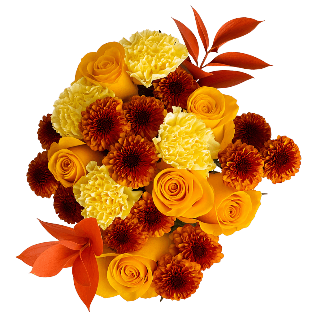 Fall Beauty Fresh Flower Bouquet Seasonal Floral Arrangement Pack