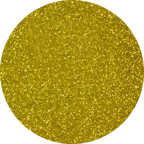 Glitter Heat Transfer Vinyl - Yellow Heat Transfer Vinyl Fabric - Yellow Glitter, 20" H x 12" W (Foot)