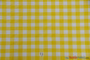 Picnic Checkers Polyester Fabric - Gingham Checkered, 1" X 1", 58/60" Width (1 Yard)