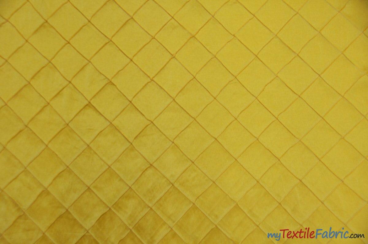 Pintuck 2X2 Taffeta Fabric - Diamond Pattern, 54" Width, Multiple Colors (1 Yard)