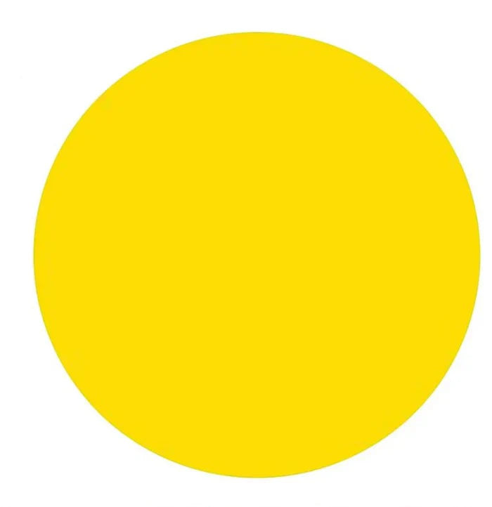 Prolite Vinyl Heat Transfer Vinyl Fabric - Yellow, Plain, 20" H X 12" W (Foot)