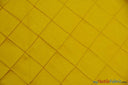 Taffeta Pintuck Fabric - 4" X 4" Diamond Pattern, 58" Width, Multiple Colors (1 Yard)