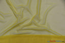 Polyester Chiffon Fabric - Super Soft, Flowy, Sheer, 58/60" Width, 100% Polyester (By The Continuous Yards & Bolts)