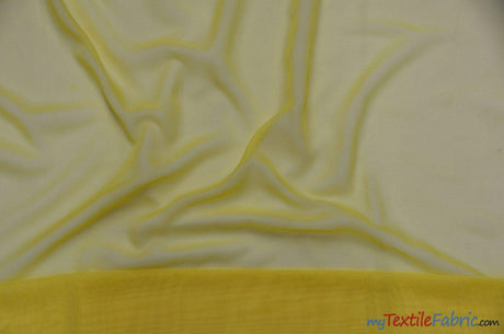 Polyester Chiffon Fabric - Super Soft, Flowy, Sheer, 58/60" Width, 100% Polyester (By The Continuous Yards & Bolts)