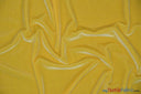 Stretch Velvet Spandex Fabric - Solid, 58" Width (1 Yard)