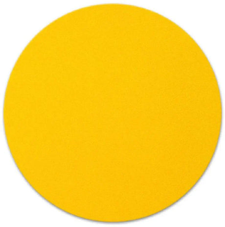 Flock Vinyl Heat Transfer Vinyl - Yellow, Soft Velvety Raised Texture, 20" Width (1 Foot)