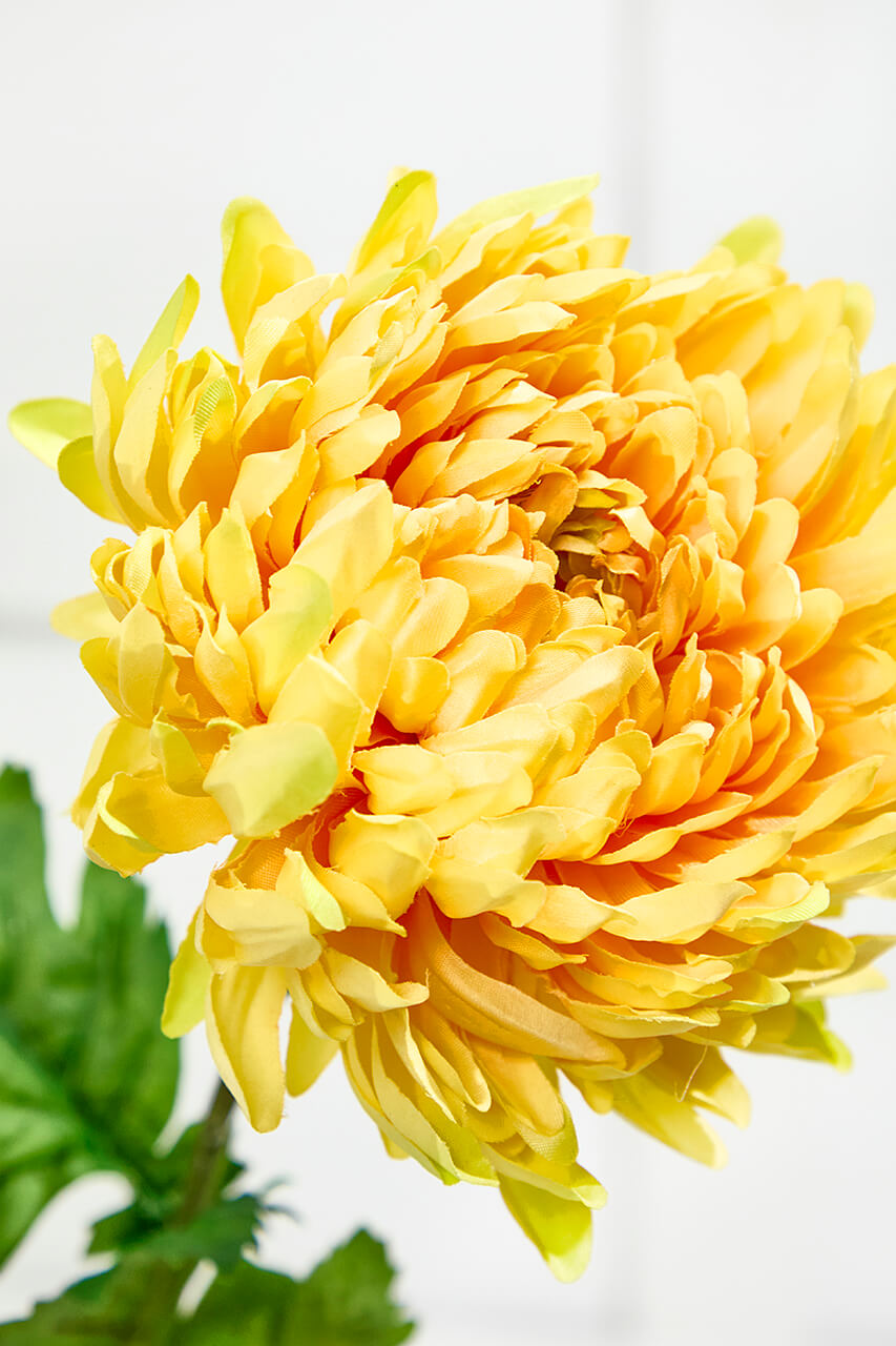 29.5'' Yellow Mum Stem