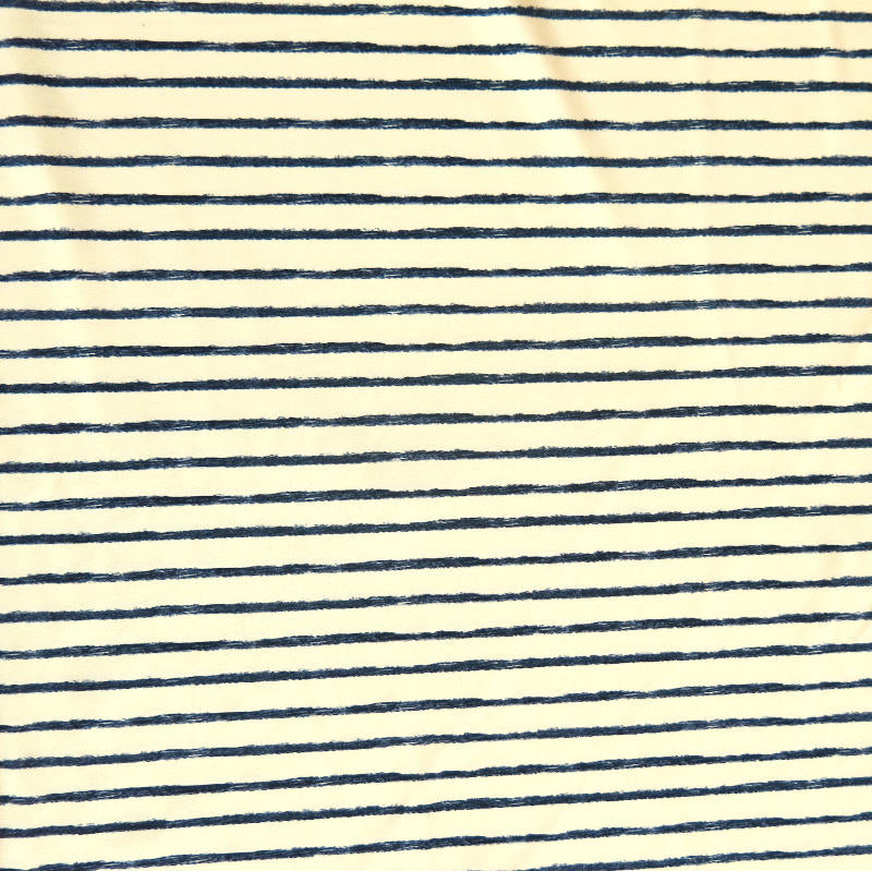 Swim Knit Nylon Spandex Yellow and Black Stripe