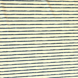 Swim Knit Nylon Spandex Yellow and Black Stripe