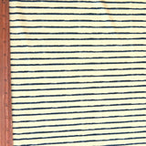 Swim Knit Nylon Spandex Yellow and Black Stripe