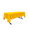 Dark Yellow 100% Polyester Rectangular Tablecloth 60 x 108″