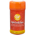Wilton Orange Sanding Sugar Sprinkles – 3.25 oz.