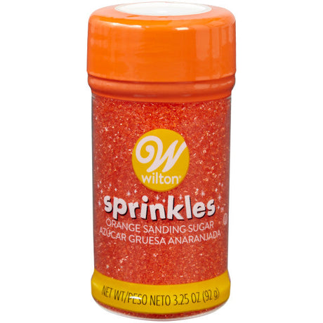 Wilton Orange Sanding Sugar Sprinkles – 3.25 oz.