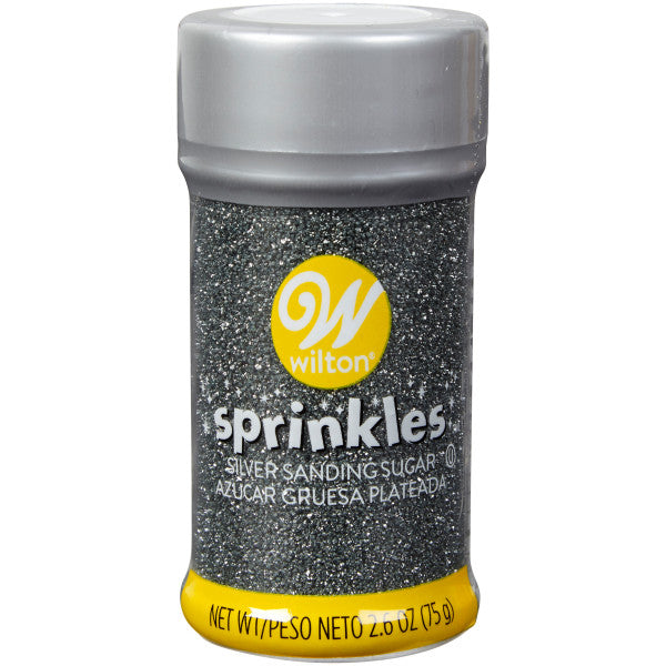 Wilton Silver Sanding Sugar, 3.25 oz.