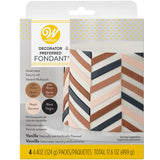 Wilton Decorator Preferred Natural Skin Tone Fondant Icing – 4 Pack