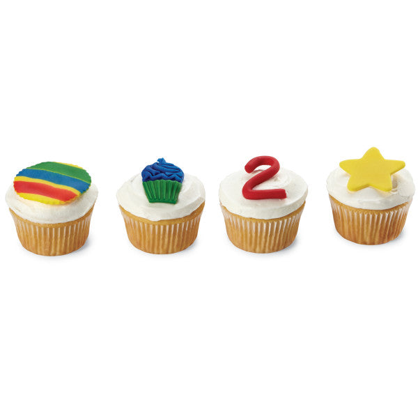 Wilton Decorator Preferred Primary Colors Fondant Icing – 4 Pack