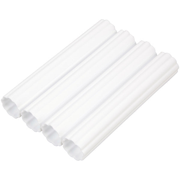 Wilton White Hidden Pillars – 4 Inch, Set of 4