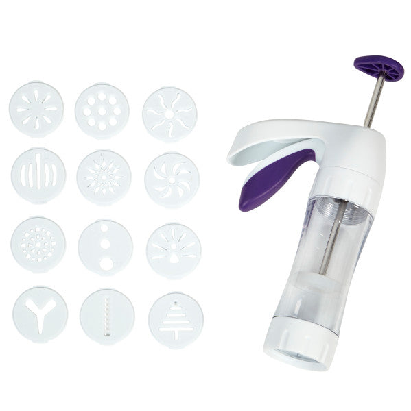 Wilton Simple Success Cookie Press – 13 Piece