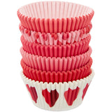 Wilton Red & Pink Hearts Valentine Cupcake Liners, 150-Count Set