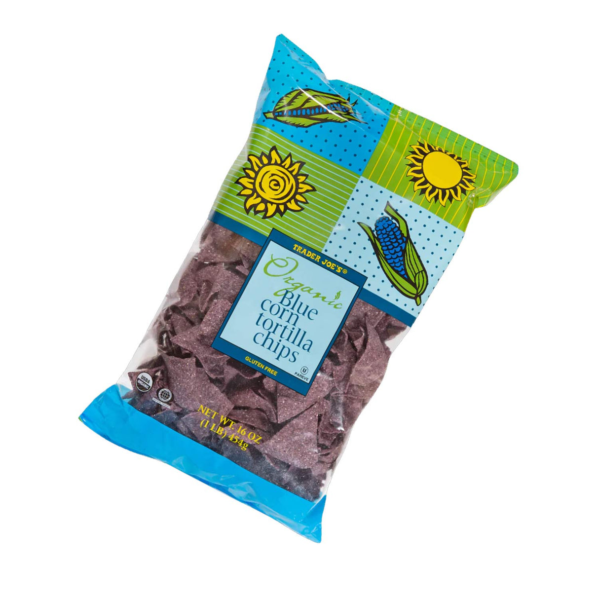 Trader Joe’s Organic Blue Corn Tortilla Chips 16 Oz