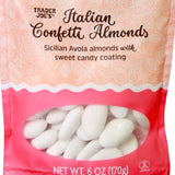 Italian Confetti Almonds 6 oz Crunchy & Sweet