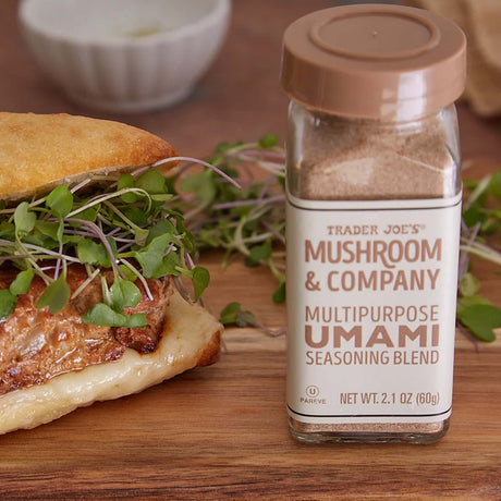 Trader Joe's Mushroom and Company Multipurpose Umami Seasoning Blend, 2.1 Ounces,