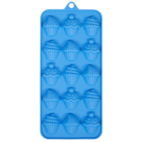 Wilton Silicone Cupcake Candy Mold, 18-Cavity