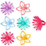 Flowers Assortment Cupcake Rings 144 ct