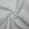 Fleece Wool Look Double Sided White