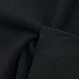 Micro Fleece Veloured Anti-Pilling Black