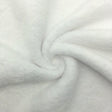 Micro Poly Minky Fleece White Black