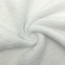 Micro Poly Minky Fleece White Black