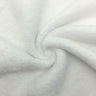 Micro Poly Minky Fleece White Black