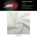 Micro Poly Minky Fleece White Black