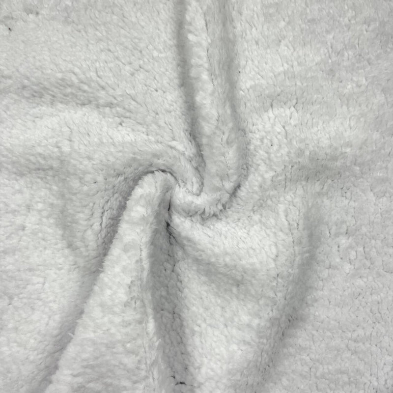 Sherpa Fleece Double Sided PFP White