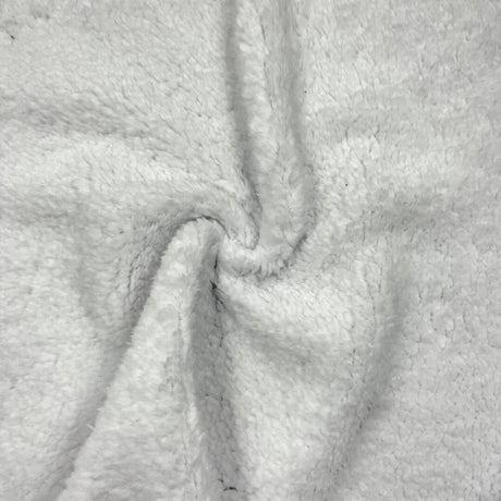 Sherpa Fleece Double Sided PFP White