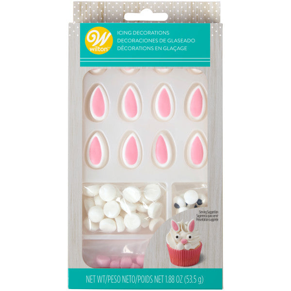 Wilton Easter Bunny Face Icing Decorations Kit – 1.88 oz.