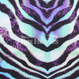 Zoolosity Nylon Spandex Fabric - Black Tiger Animal Print, 58/60" Width (1 Yard)