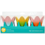 Wilton Ombre Flower Petal Cupcake Liners, 72-Count