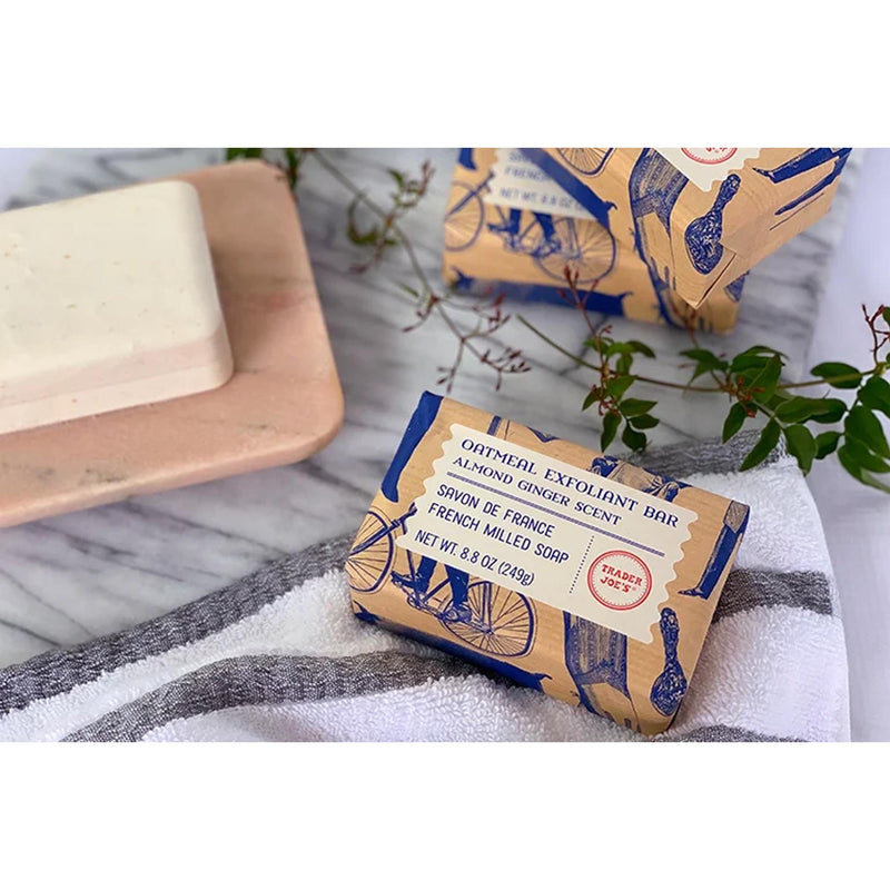 Traders Joe's Almond Ginger Scent Oatmeal Exfoliant Bar