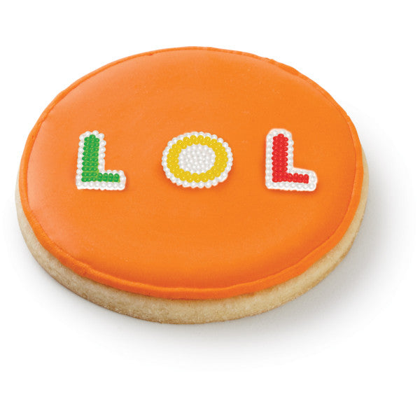 Wilton Happy Birthday Letters and Numbers Icing Decorations, 68-Count