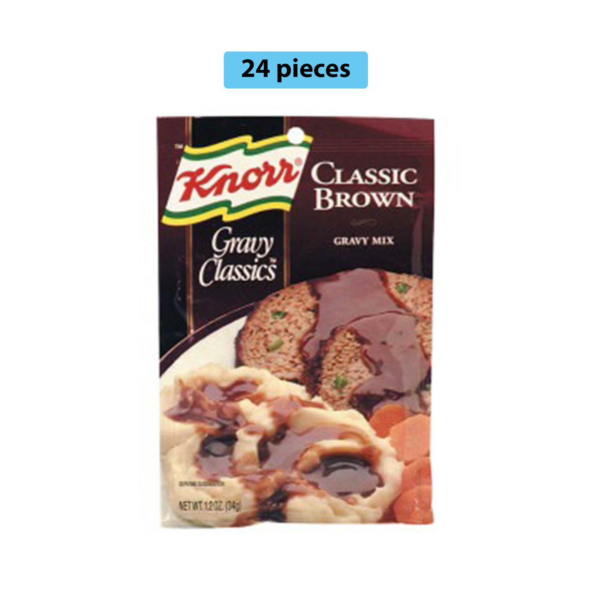 KNORR CLASSIC BROWN GRAVY MIX 1.25 OZ PACKET