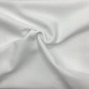 Fleece Fabric Matte White Mid-Weight Performance