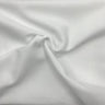 Fleece Fabric Matte White Mid-Weight Performance
